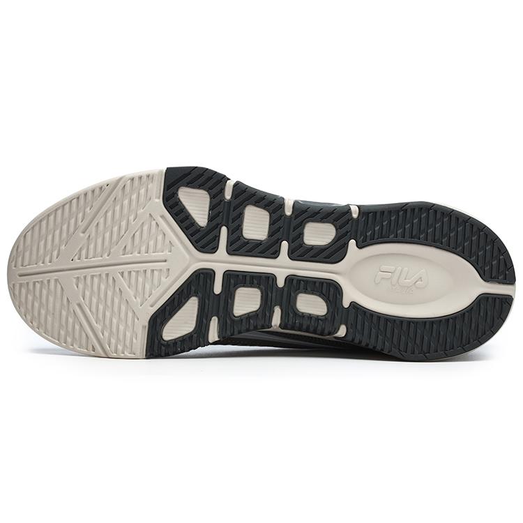 New FILA Fluid 4 Falcon Low Top Fitness Shoes Men's Gray Black A12M241401FBK