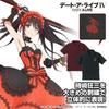 Nijigen Cospa Date A Live IV Tokisaki Kurumi Silhouette Embroidered Polo Shirt BLACK L Size [Official]