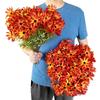 14-Stem Chrysanthemum Artificial Flowers - Realistic Faux Bouquet For Year-Round Home Decor