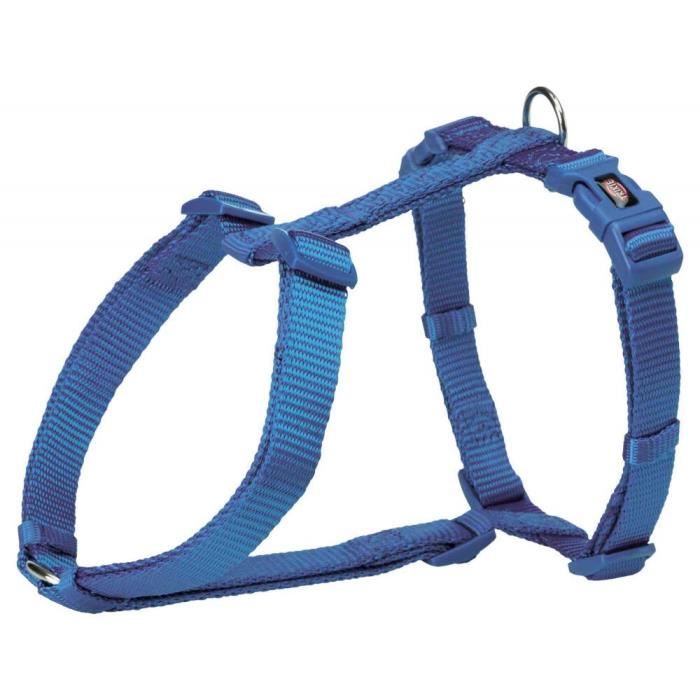 Harnais Premium - TRIXIE - XXS-XS - 20-32 Cm - 10 Mm - Bleu Royal