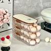 Minimalist Multi-Layer Refrigerator Storage Box for Vegetables, Fruits, and Eggs