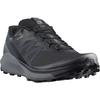 Salomon SENSE RIDE 4 Trail Running Shoes, Men's, Black/Quiet Shade/Ebony, Size 27.5 Cm