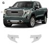 For GMC Sierra AT4 DENALI SLT 2019-2021 Pre Cut PPF Headlight Paint Protection Film 8.5mil TPU Clear Bra Car Styling
