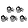 5X Outdoor Ashtray With Lid For Cigarettes Stainless Steel Windproof Rainproof Ashtray For Outside Home Table Bar KTV