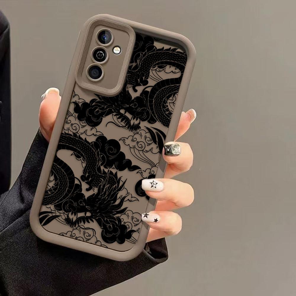 Comics Dragon Caricature Cover Phone Case For HONOR 600 400 90 LITE 300 200 70 50 20 10I 9X 8X PRO DIY Case Shell Funda Capa