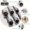 9/14 piece socket set, Hex Key Set 5 mm-13 mm,, Multi-Functional Screwdrivers Made of High Carbon Steel for Power Tools