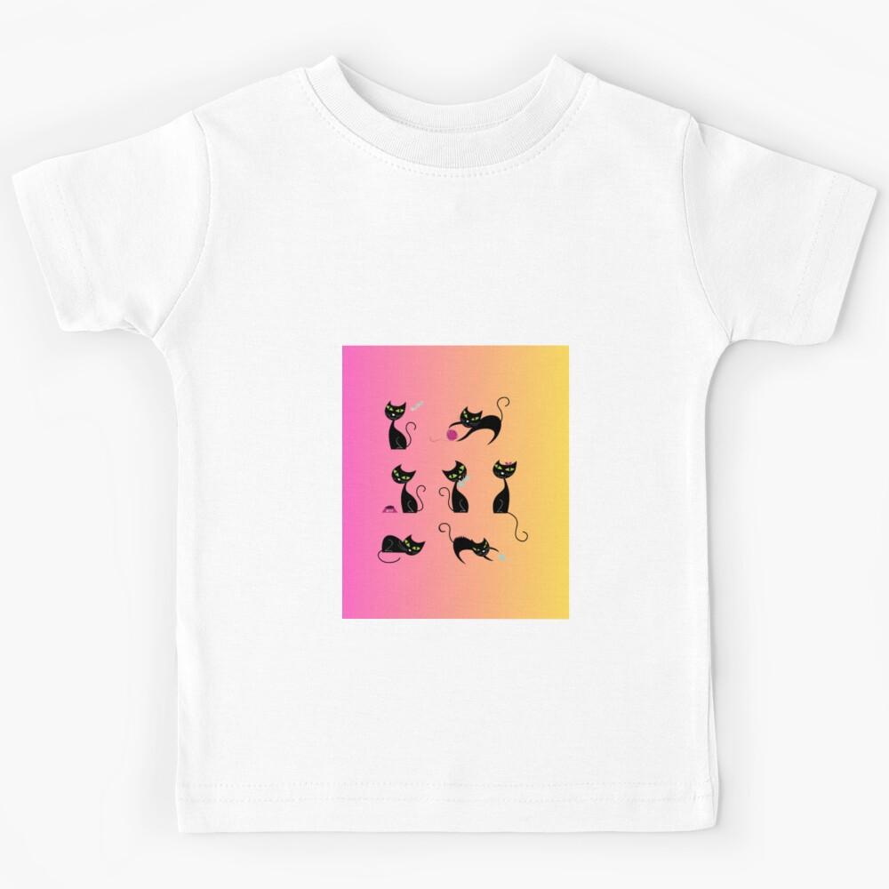 black cat Kids T-Shirt 160