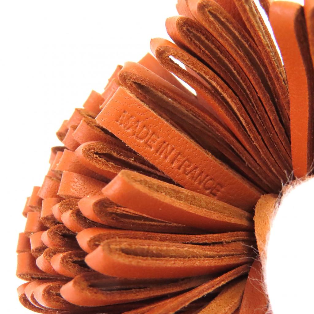 Pristine HERMES Bag Charm Carmen Unodos Key Ring Anyo Miro Women Used