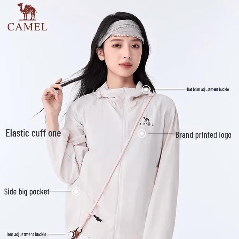 Camel Unisex UPF50+ Sun Protection Jacket W36BA70007