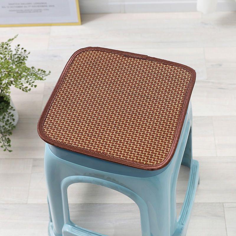 All-Season Rattan Chair Cushion - Cool and Breathable Pad for Home, Office, Car, or Restaurant