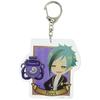 Disney Twisted Wonderland Acrylic Keychain Floyd APDS5867 Lavender