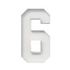 2.3FT Numbers For Balloons, Balloons Number Frame, Birthday Decorations, Anniversary Decor, Large Cardboard Numbers