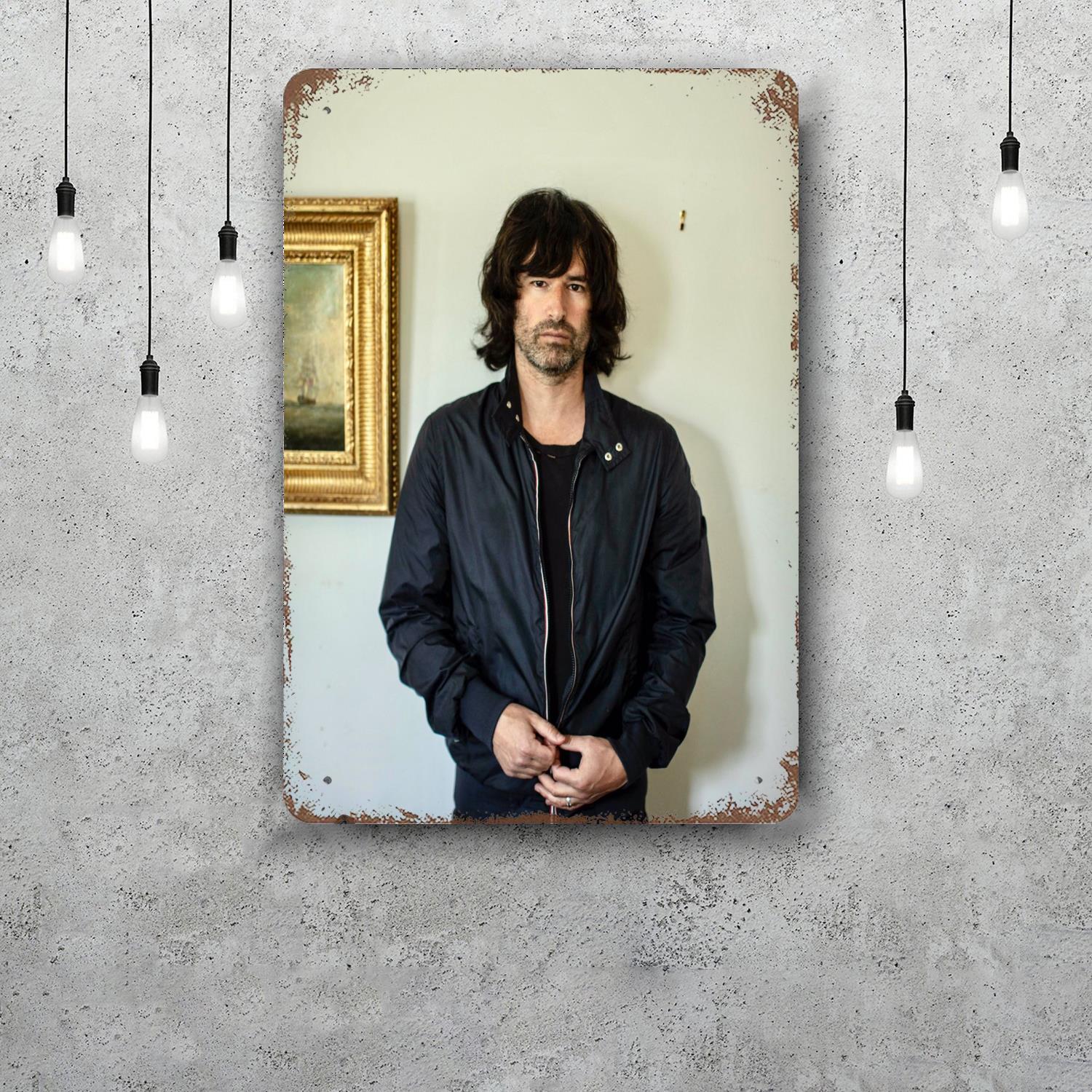 

Pete Yorn Vintage Metal Tin Signs Posters Decor Retro Metal Plaque Wall Art Decor for Garage Bar 20x30cm（7.8x11.8inch）
