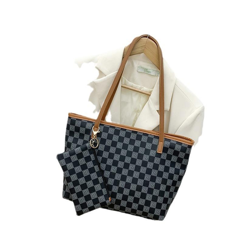 Women's bag new fashionable simple mother and child printed tote bag women's bag one shoulder handbag