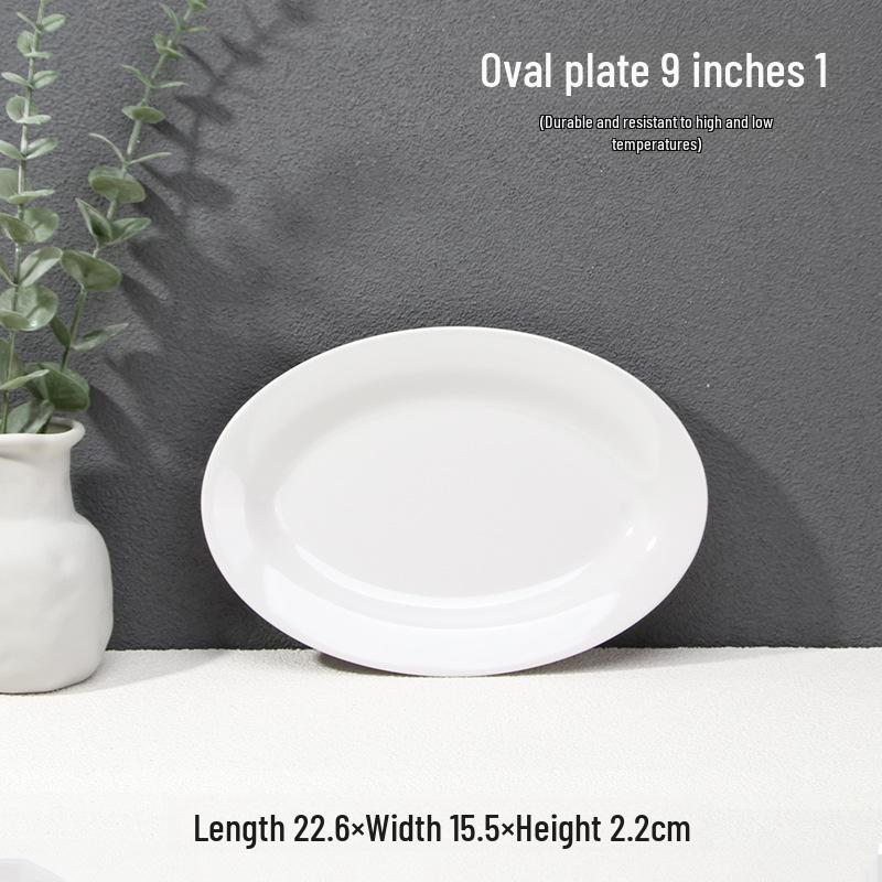 

Миска для лапши и супа A5 из белого меламина, устойчивая к высоким температурам, миска для рамена, тарелка для рисовых блинчиков, тарелка для овощей.