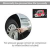 Car Tire Pressure Gauge Air Inflator EU Adapter Vehicle Tester LCD Digital Test Inflation Monitoring Manometer Motorcycle Bike