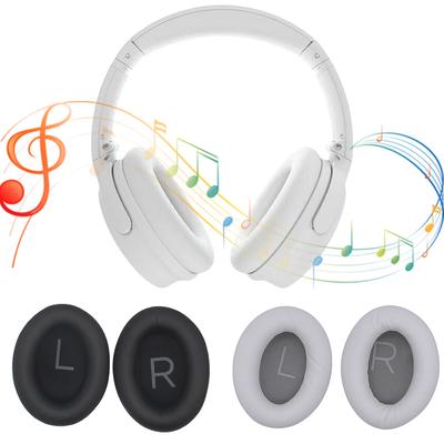 1 Pair Replacement Foam Ear Pads Headphones Ear Cushions Ear Cups Cover Repair Parts for Bose QC45 QuietComfort 45