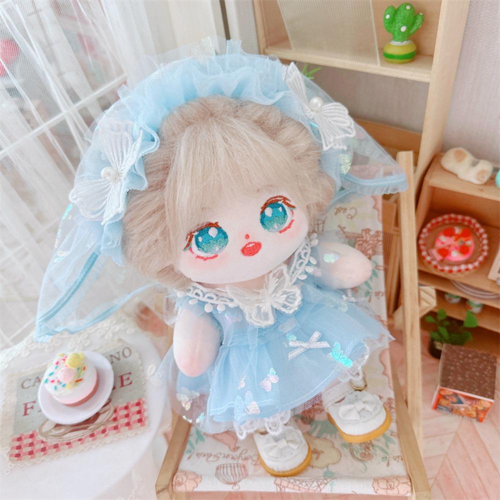 Wedding Dress 20cm Cotton Doll Clothes Outfit Plush Doll Clothes  Children's Gift