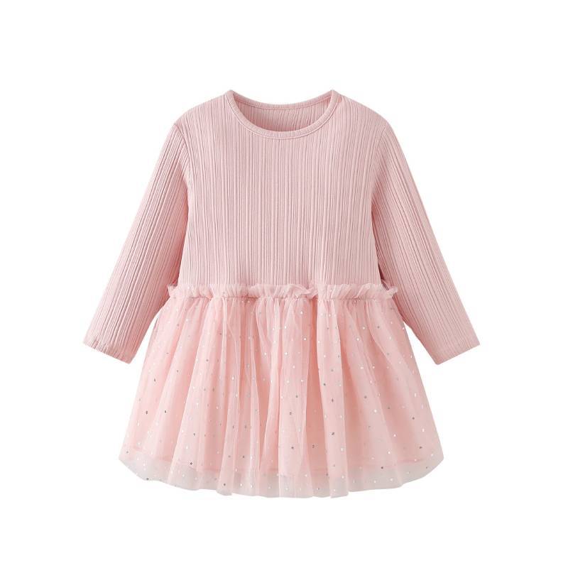 Girl Princess Dress With Cotton Fabric For Holiday Occasions