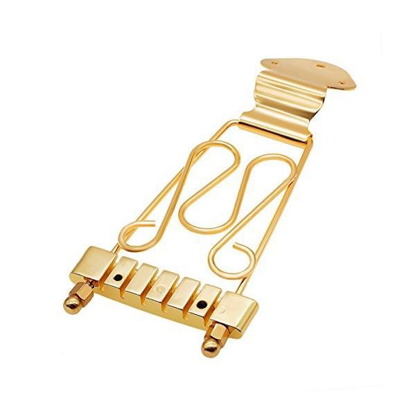 Semi-Hollow Jazz Electric Guitar Bridge and Tailpiece String Holder