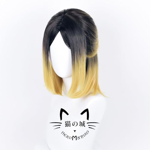 Neko No Shiro (Cat's Castle) Kozume Kenma Adult Polished Cosplay Wig, Heat-Resistant, Anime Costume Accessory, Parties, Events, Costumes, Includes Wig