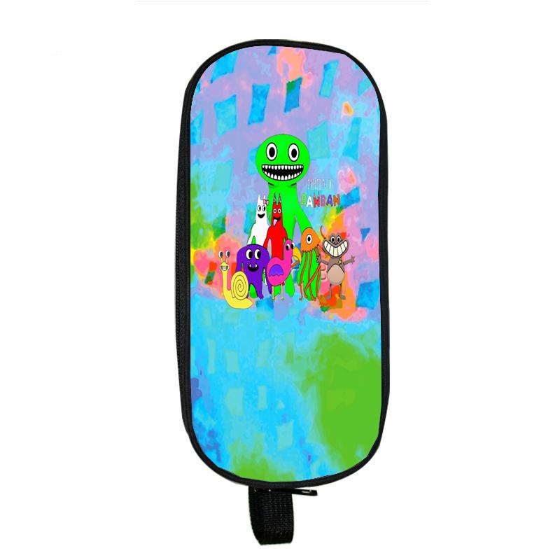 Garten of Banban Pencil Case Cartoon Pen Bag Large Capacity Women Students Girls School Stationery Storage Kids Kawaii Pen Box