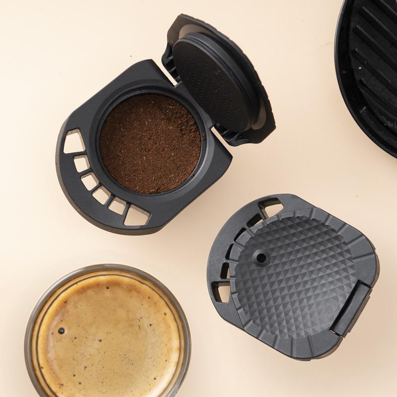 Adattatore Capsula Riutilizzabile Per Dolce Gusto Adattatore Capsula Caffè Ricaricabile Convertitore Capsule Caffè Supporto Riempimento Polvere di Caffè
