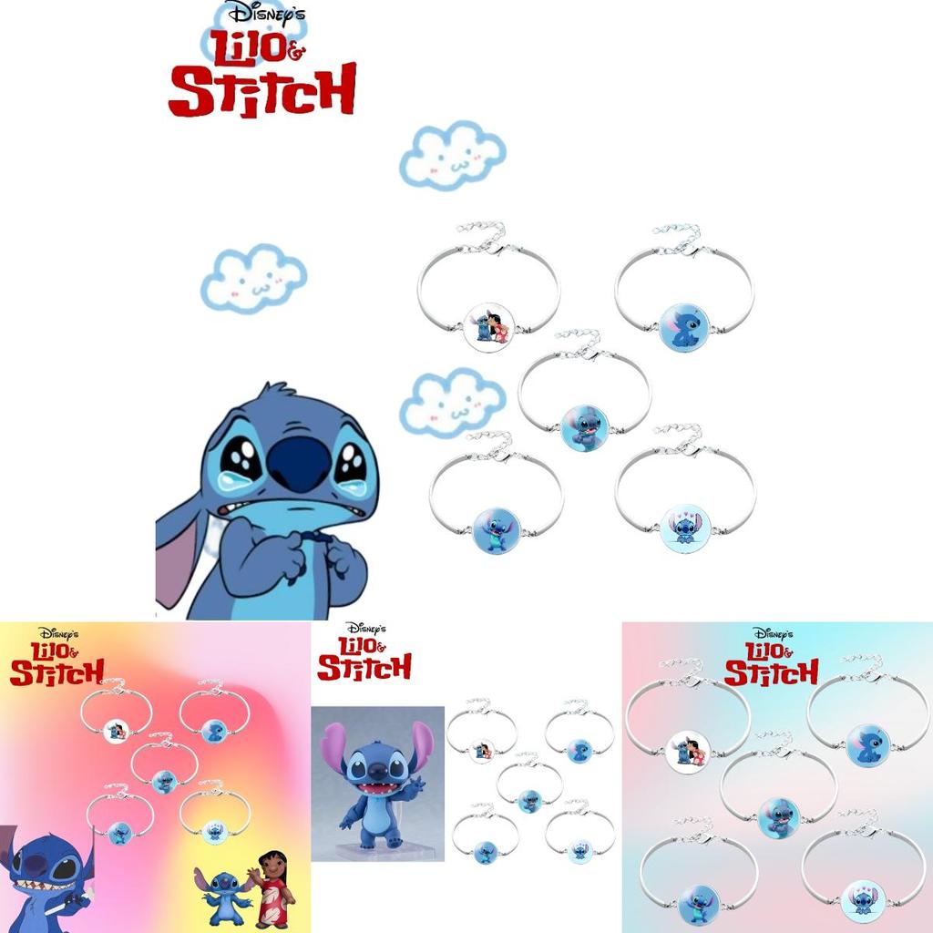 Interstellar Baby Stitch Cartoon Bracelet Time Gem Alloy Wristband