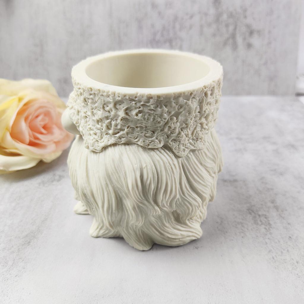 Succulents Flower Pot Resin Silicone Mold Suitable for Diy Garden Concrete Flower Pot Plant Holder Crafts Home Decor