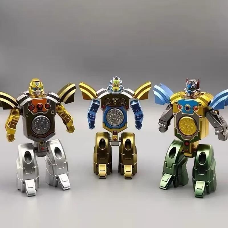 -Fingertip Mechanical Gyroscope: Creative Diy Mecha Tank Transforming Robot – Educational And Stress-Relieving Toy For Children