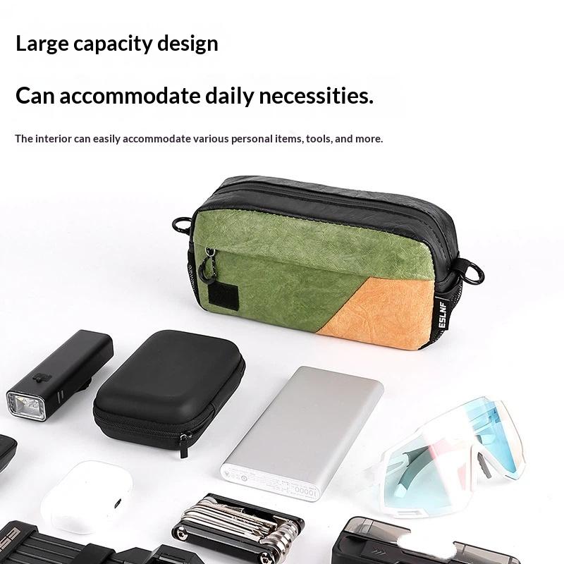 Bikepacking Bag Bike Frame Bag Large-Capacity Waterproof Road Bike Cycling Bag Wear-Resistant Extra Long