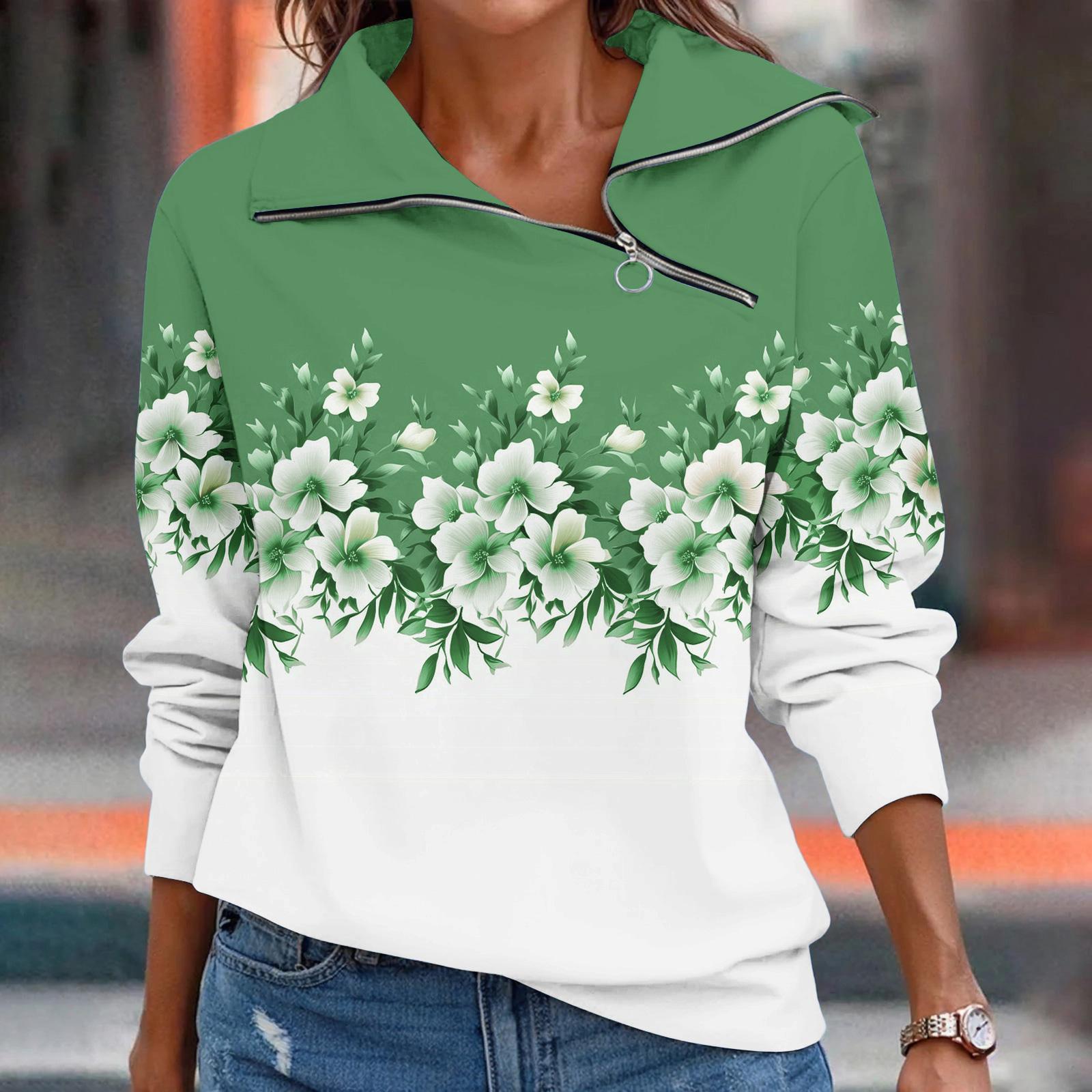 

Женская футболка, свободный пуловер, спортивные топы, повседневный топ с V-образным вырезом и длинным рукавом с принтом XL