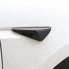 For Tesla Model 3/Y/X/S Side Camera Protection Cover Carbon Fiber Fender Trim Cover Car Modification Accessories Tesla 2017-2025
