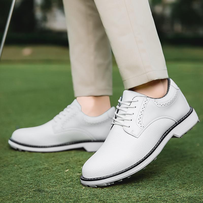Men's Golf Shoes 2026 New White Professional Golf Non Slip Nail Free Outdoor Leisure Walking Training Golf Sports Shoes