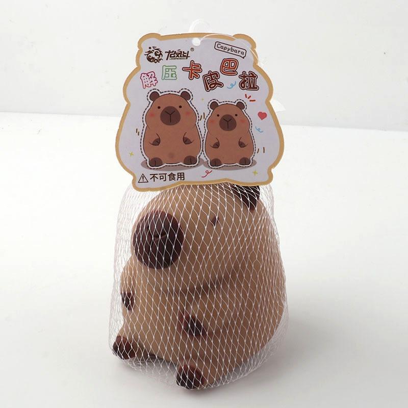

1pcs Cute Capybara Squishy Toy Stress Relief Fidget Doll for Kids Adults Desk Decor Funny Animal Squeeze Gift