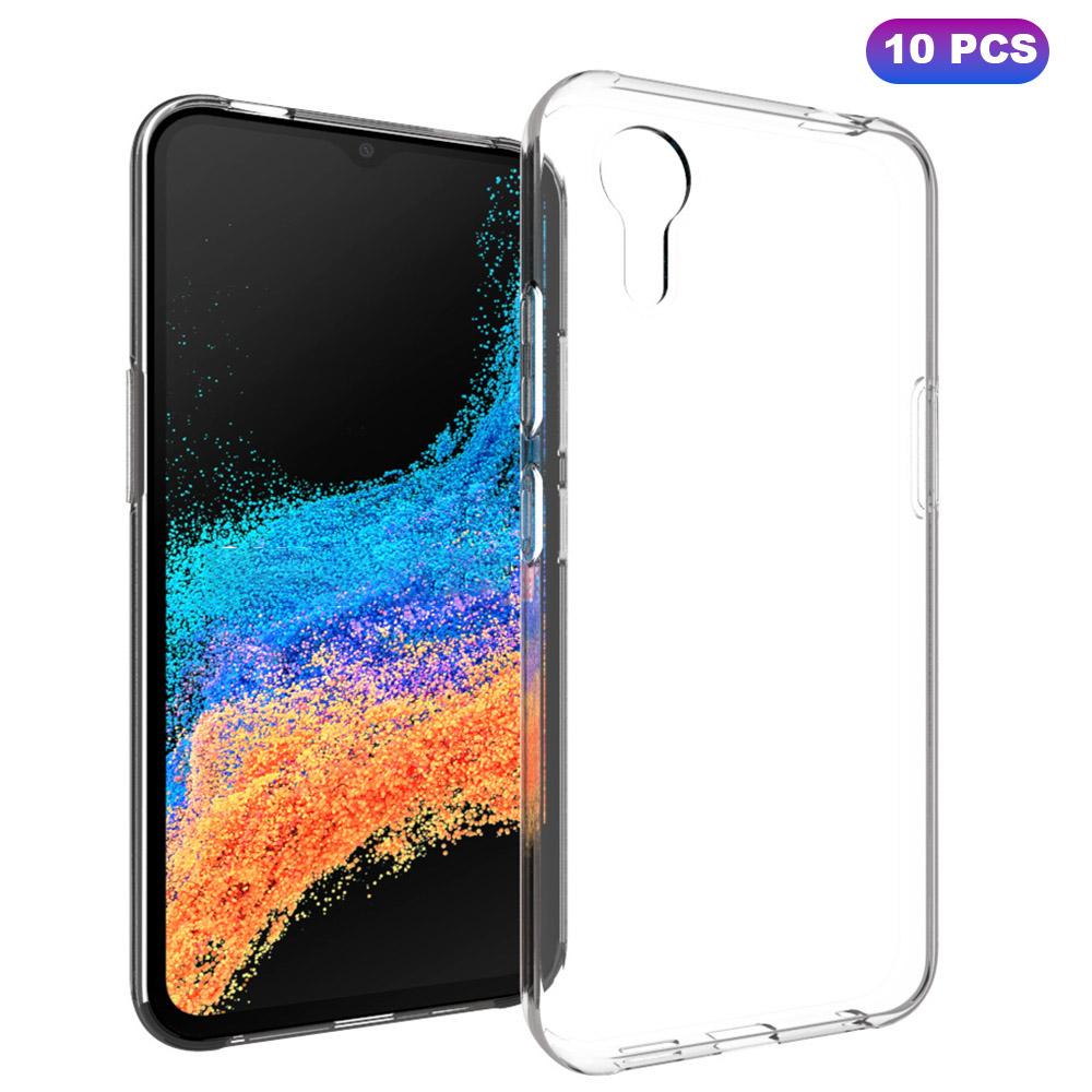 

10Pcs/Pack For Samsung Galaxy Xcover7 Case Flexible TPU Watermark-Free Anti-dust Cover A