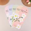 5Pcs Creative Single Bouquet Wrapping Paper Card Women'S Day Goddess Day Valentine'S Day Birthday Flower Cards For Her