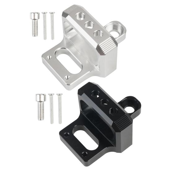 Supporto per Valvola Solenoide a 3 Porte per Civic Mac AEM Booster Controller Staffa Supporto Valvola Solenoide Robusta in Lega di Alluminio Parti di Modifica Auto