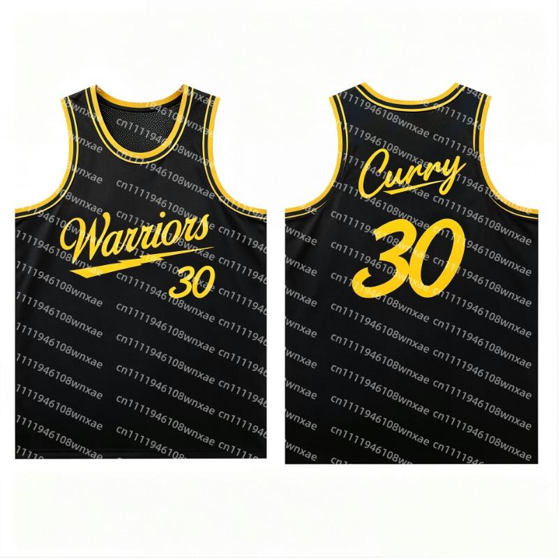 Explosionen Kinder Herren Nr. 30 Curry Basketball Schnelltrocknendes Weste Eltern-Kind Ärmellos Rundhals Personalisierte Trikot