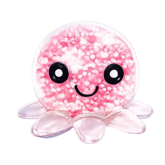 jijijing Octopus Stress Relief Toy, Soft Elastic Fidget Ball, Portable Pocket-sized for Adults And Kids
