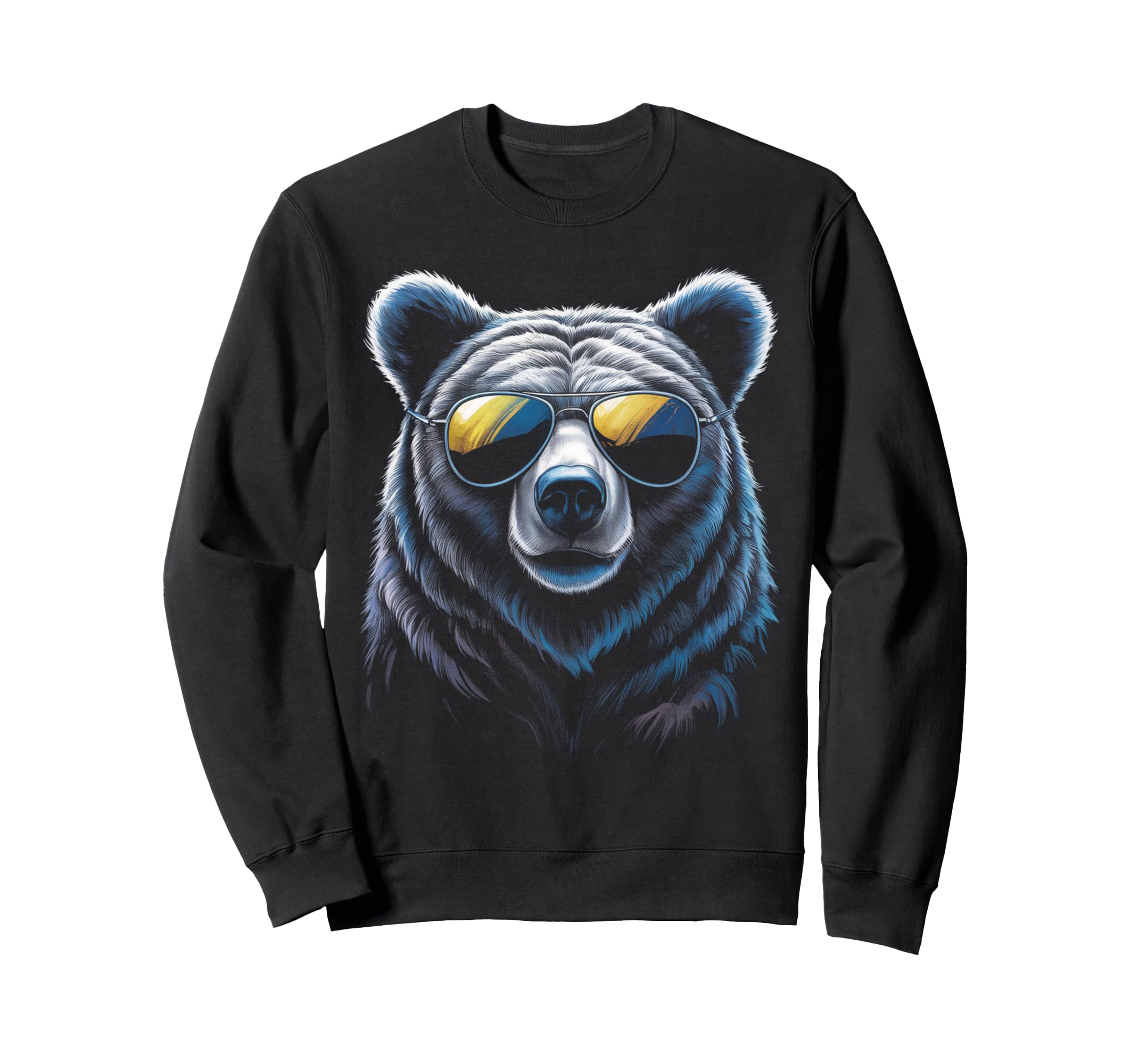 

sunglasses cool bear fashionable animal wilderness trainer чорний