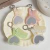 Heart Shaped Mirror Compact Grooming Set Mini Fine Tooth Comb Bag Hanging Charm  Casual Occasions