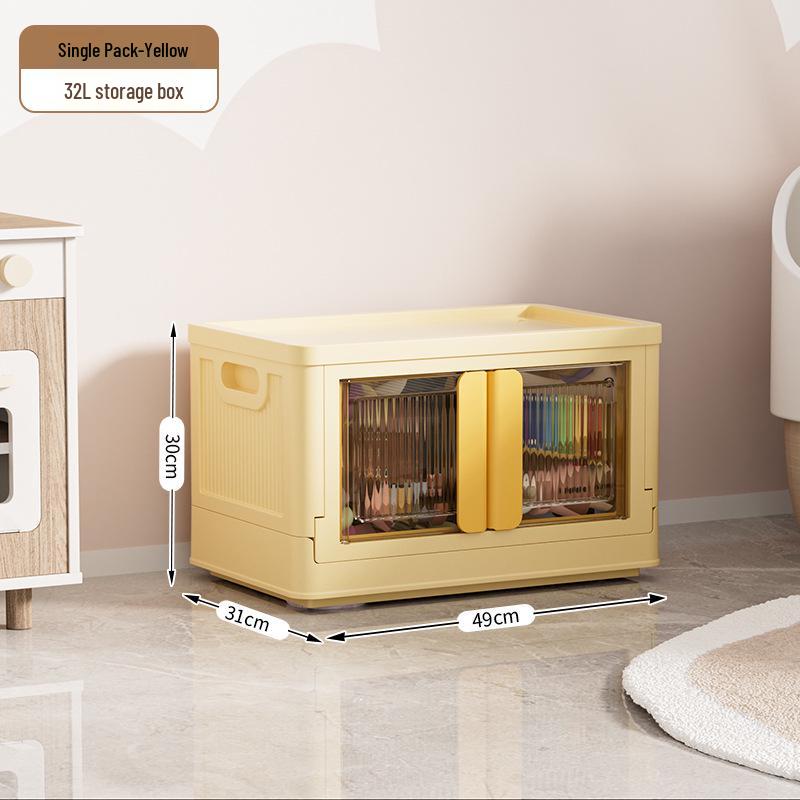 

Складной многослойный прозрачный шкаф для хранения игрушек, закусок и одежды