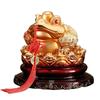 Golden Toad Ornaments for Household Decoration, Large Piggy Bank, Golden Toad, Office, Shop Opening Gifts, New