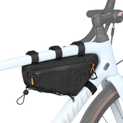 Rhinowalk Bicycle Front Frame Bag, Waterproof Bike Bag, 1.7 L, Cycling Accessories, Nylon Pack Pouch for MTB, Road Bike, Cycling Commuting, and Outdoo
