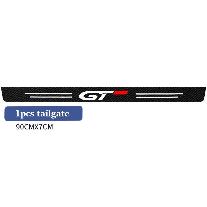 Car doorsill Protective Sticker Tape For Peugeot GT GTline 3008 308 T9 208 508 2008 Rifter 5008 207 206 408 108 4008 Accessories