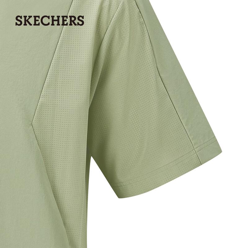 Skechers Unisex Waterproof Sun Protection Short Sleeve T-Shirt P226U007