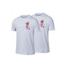 Jordan X Zion Collaboration American Vintage Letter Print Crew Neck Short Sleeve T-Shirt Men Tops White DR2125-453