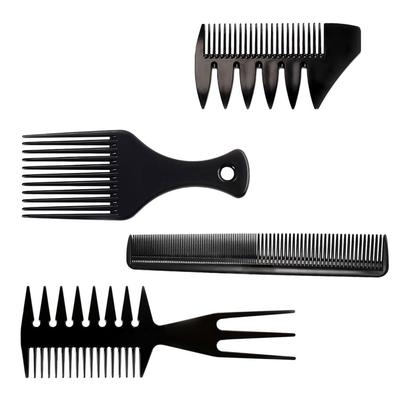 1 Set Combs Lightweight Portable Multifunctional Wear-resistant Modelling Tools Easy Installment Distinctive Hair Pick