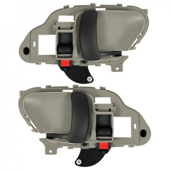 1 Pair Gray ide Door Handles For Chevy Silverado C1500/GMC Sierra K2500 95-02